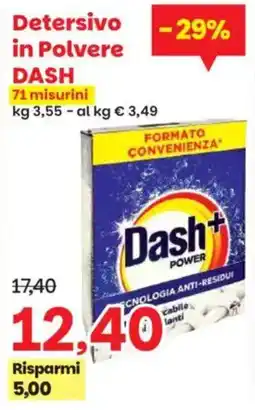 Prix Quality Detersivo in Polvere Dash offerta