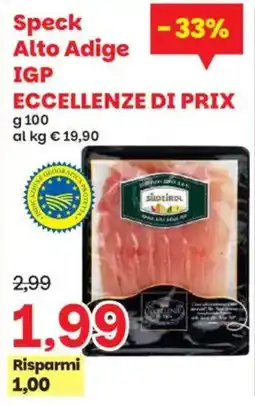Prix Quality Speck Alto Adige IGP offerta