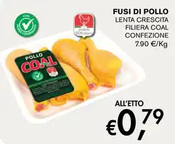 D'Italy Fusi di pollo Coal offerta