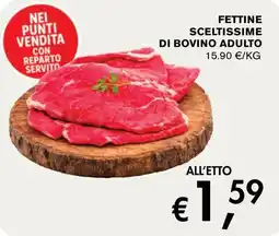 D'Italy Fettine sceltissime di bovino adulto offerta