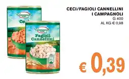 D'Italy Fagioli Cannellini I Campagnoli offerta