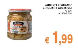 D'Italy Carciofi tagliati grigliati i gustaioli offerta