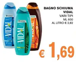 D'Italy Bagno schiuma Vidal offerta