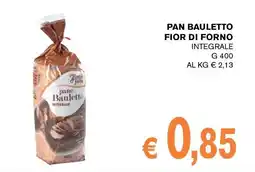 D'Italy Fior di forno pane Bauletto integrale offerta