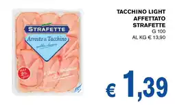 D'Italy Tacchino light affettato Strafette offerta