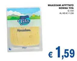 D'Italy Maasdam affettato Nonna Tita offerta