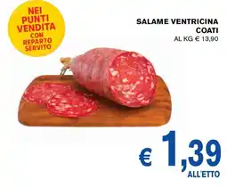 D'Italy Salame ventricina Coati offerta