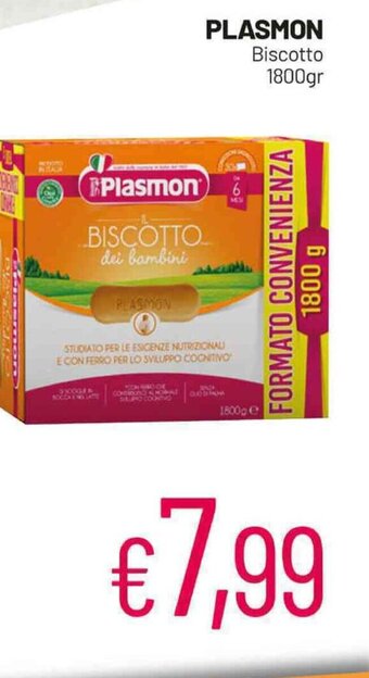 Franzy's Plasmon Biscotto 1800gr offerta