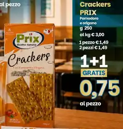 Prix Quality Prix Crackers Pomodoro e origano offerta