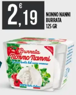 Supermercato Pollio Burrata Nonno Nanni offerta