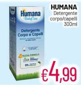 Franzy's Humana Detergente corpo/capelli 300ml offerta