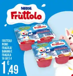 Supermercato Pollio Fruttolo Mono Fragola/ Banana e Fragola offerta