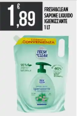 Supermercato Pollio Fresh&Clean sapone liquido igienizzante offerta