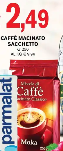 D'Italy Caffè Macinato Sacchetto offerta