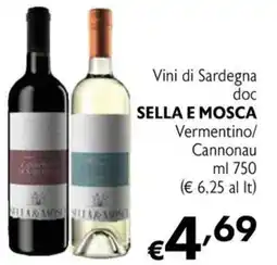 Maxi Family Vini di Sardegna doc Sella e Mosca Vermentino/ Cannonau offerta