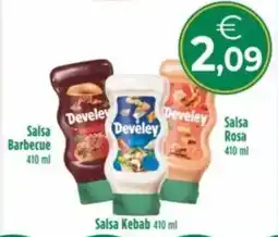 MerSi Supermercati Develey Salsa Barbecue/ Salsa Kebab/Salsa Rosa offerta