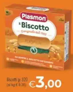 MerSi Supermercati Plasmon Biscotti offerta