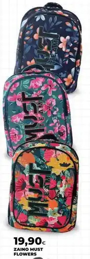 Extracoop Zaino Must Flowers offerta