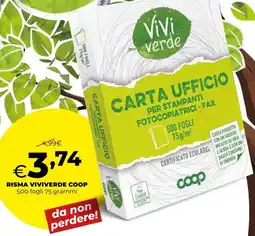 Extracoop Risma Viviverde Coop offerta