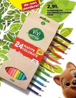 Extracoop Matite fsc colorate viviverde coop offerta
