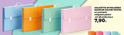 Extracoop Valigette in polionda Hamelin colori pastel offerta