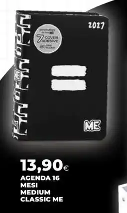 Extracoop Agenda 16 mesi medium classic me offerta