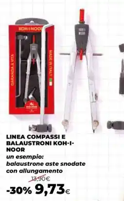 Extracoop Linea compassi e balaustroni koh-i-noor offerta