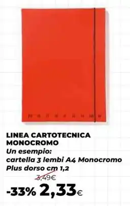 Extracoop Linea cartotecnica monocromo offerta