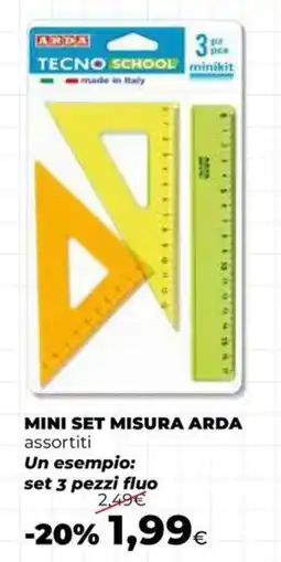 Extracoop Mini set misura Arda offerta