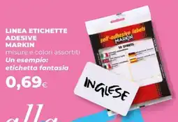 Extracoop Etichette adesive Markin offerta