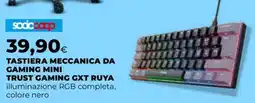 Extracoop Tastiera meccanica da gaming mini Trust Gaming GXT Ruya offerta