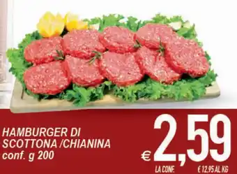 MD Discount Hamburger Di Scottona/Chianina 200g offerta
