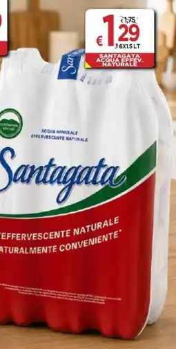 Jero Market Santagata acqua effervescente naturale offerta