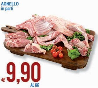 Agnello in parti
