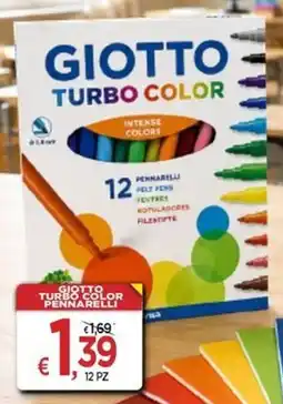 Jero Market Giotto Turbo Color Pennarelli offerta