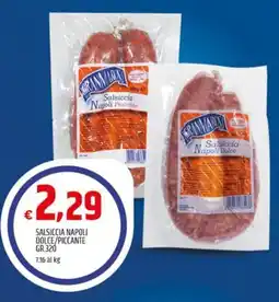 Ard Discount Salsiccia Napoli Dolce/Piccante offerta