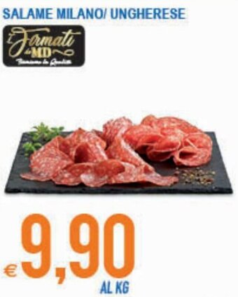 MD Discount Salame Milano/Ungherese offerta