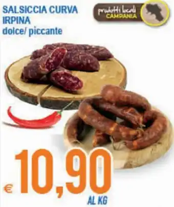 MD Discount Salsiccia Curva Irpina dolce/piccante offerta
