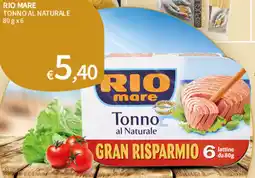 SpeSì Rio Mare Tonno al Naturale offerta