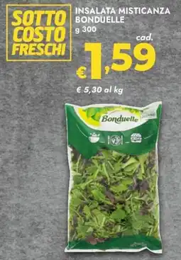 Bennet Insalata Misticanza Bonduelle offerta
