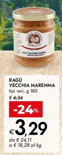 Bennet Ragù Vecchia Maremma offerta