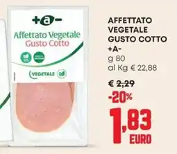 Pam Affettato Vegetale Gusto Cotto +A- offerta