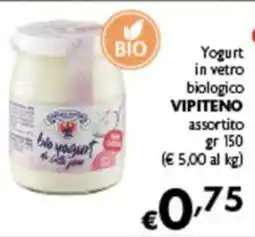 Spak Supermercati Yogurt in vetro biologico Vipiteno offerta