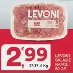 Sisa Levoni salame napoli offerta