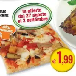 Palmarket Pizza in trancio con verdure offerta