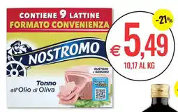 Palmarket Tonno Nostromo Megascorta offerta