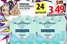 Il Genio Supermercato Sorgesana Acqua Naturale offerta