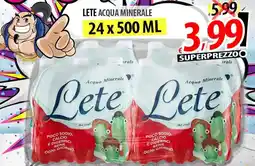 Il Genio Supermercato Lete Acqua Minerale offerta