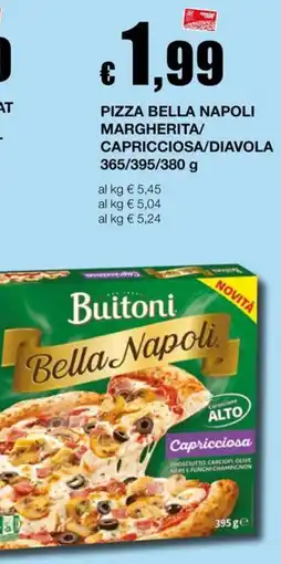 Sì con te Market Pizza bella napoli margherita/ capricciosa/diavola offerta