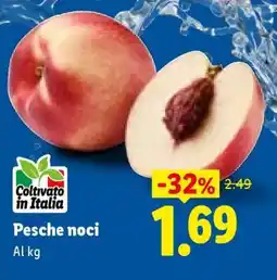 Lidl Pesche Noci offerta